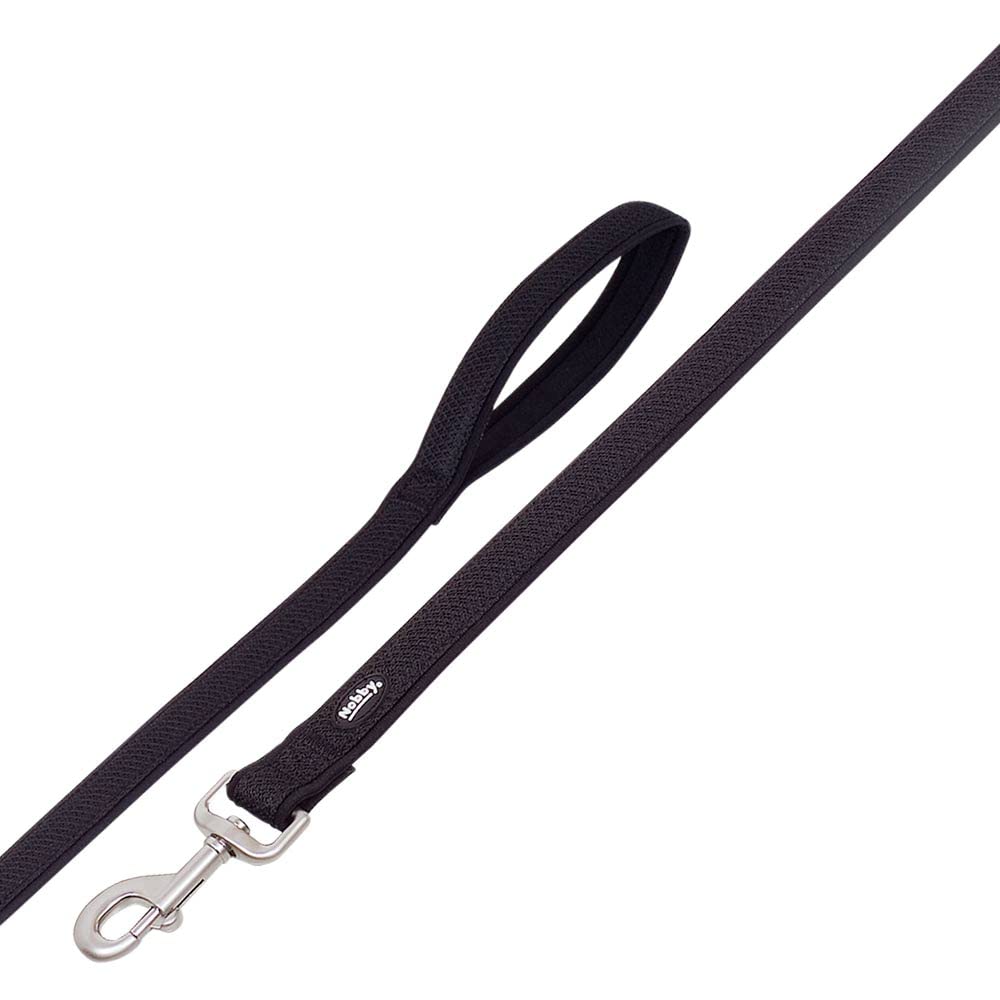 Nobby Preno Mesh Lead, Black, Length: 120 cm, W: 15/20 mm, Pack of 1