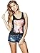 GUESS Women's Aggie Tropical Tank
