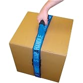 6' Carrying Strap with Handle | Adjustable Belt | Heavy Duty, Easy, Safe, Secure, Lifting, Moving, Carry Strap for Boxes, Groceries | Best Luggage Strap (Strap-A-Handle 6ft. Length, 40lb. Capacity)