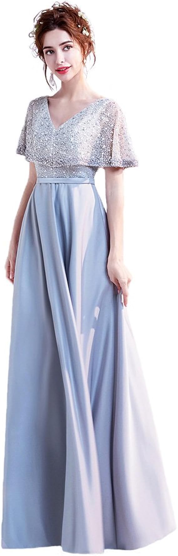 Amazon Dresstime ドレスタイム ロングドレス ドレス パーティードレス パーティー 2次会ドレス 結婚式 発表会 演奏会 9170 パーティードレス 通販