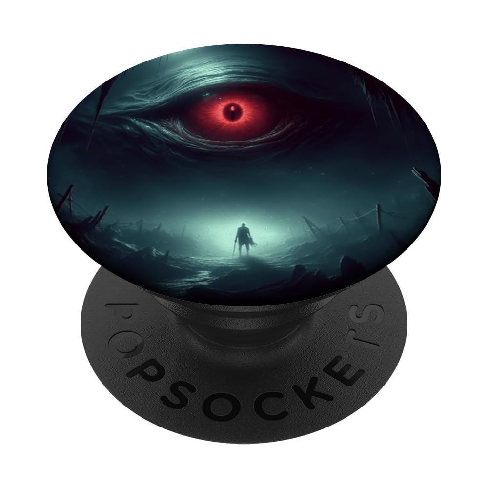 Cyclops Giant Magic Cryptid Horror Greek Mythology Graphic PopSockets Swappable PopGrip