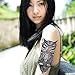 COKOHAPPY 5 Sheets Temporary Tattoo Black Owl Celtic for Women Men