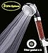 Vnsely Ionic Shower Head,High Pressure Water Saving 3 Mode Function Filtered Handheld Showerhead,Anion Energy Ball Purifies Water Shower Remove Chlorine,Softens Hard Water