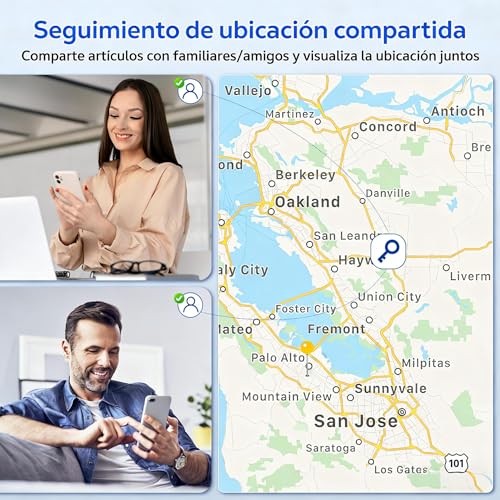 GPS Coche localizador Localizador GPS para Coche Rastreador 2026 Magnético Rastreador GPS,Compatible con Android e iOS,Seguimiento en Tiempo Real para vehículo,Sin Suscripción,Auto/Motocicletas
