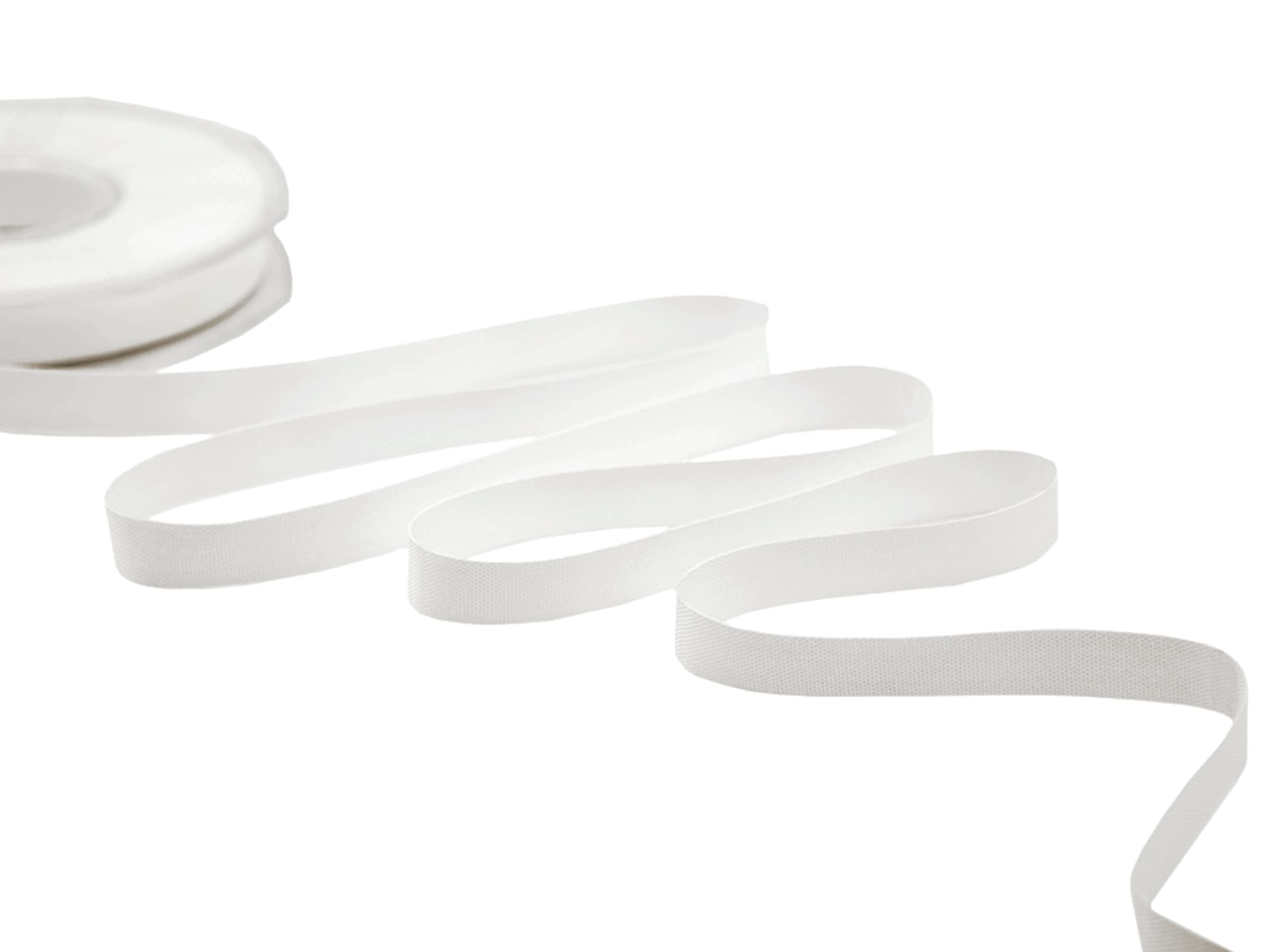 Furlanis Ribbon, Polycotton, Natural White, 10 mm x 25 m