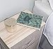 East Loft Nightstand Dresser Storage Organizer for Closet, Nursery, Bathroom, Laundry or Bedroom 3 Fabric Drawers, Solid Wood Top, Durable Steel Frame (Tan)
