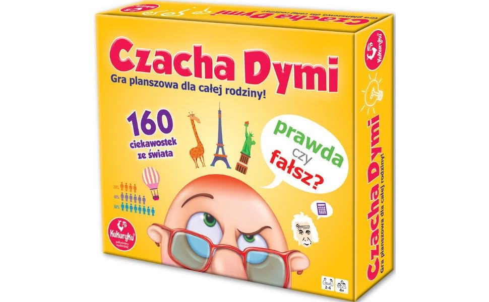 Czacha Dymi Polska Gra Planszowa Towarzyska Imprezowa Rodzinna Board Game Po Polsku