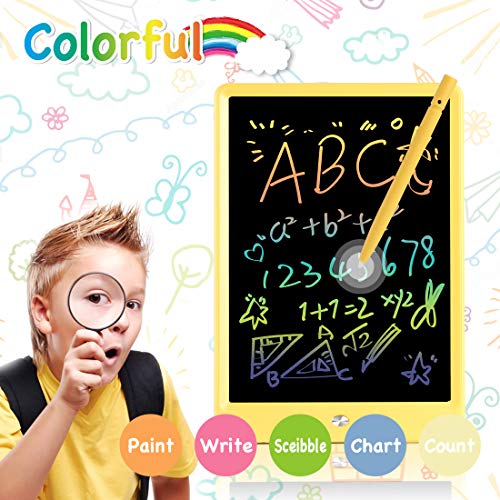 image for ORSEN Drawing Tablet 10 Inches LCD Writing Tablet,Magnetic Colorful Wr