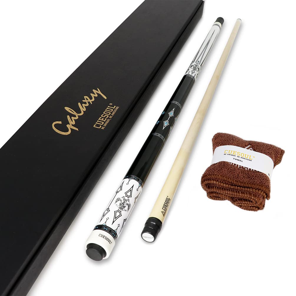 CUESOUL GALAXY 58inches 19oz Pool Cue Stick,13mm tips(CSPC-GX-3)