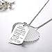Udobuy® Stainless Steel Pendant Always Remember You are Braver Than You Believe Inspirational Letters Engraved Charm Necklace