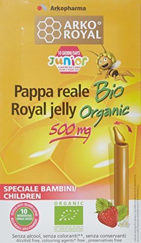 Arko Royal 500 mg Organic Royal Jelly Kids 10 Capsules by Arko royal