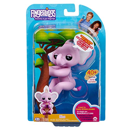 5 WowWee+Fingerlings+Baby+Elephant+Interactive