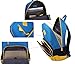 Kids Backpack for Elementary or Middle School Boys and Girls (Blue with Reflector)