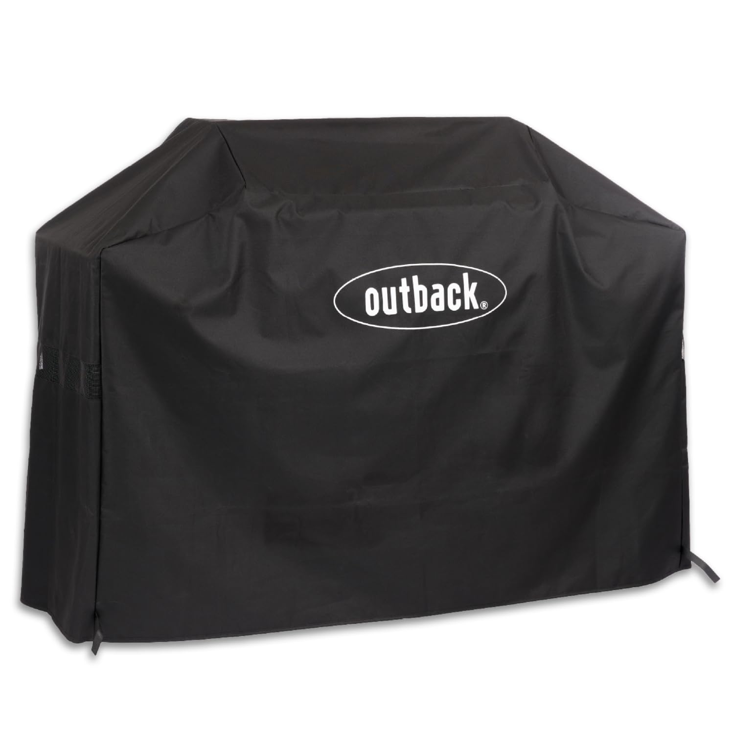 Outback Premium BBQ Cover To Fit 6 Burner Hooded Meteor/ Saturn/Jupiter > Water resistant and breathable protective cover with high thread count - OUT370423