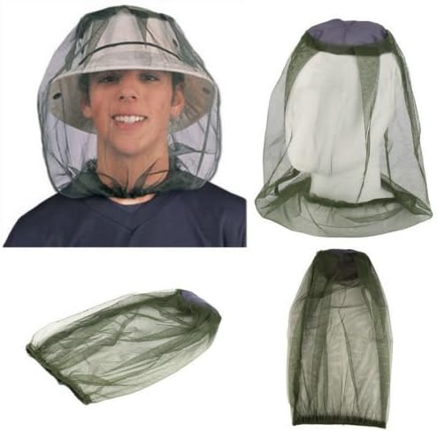Alicenter(TM) Midge Mosquito Insect Hat Bug Mesh Head Net Face Protector Travel Camping