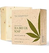 Hemp and Tea Tree Soap Bar, 5 oz Bar Soap - Skin Cleansing Hemp Soap - Moisturizing, Soothing, An...
