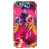 Speck Products Inked CandyShell Case for iPhone 6/6s - Retail Packaging - Wild Tropic Fuchsia/Mykonos Blue