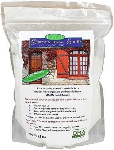 LUMINO HOME DIATOMACEOUS EARTH,HOME, 1.5 LB by 12 Beverage