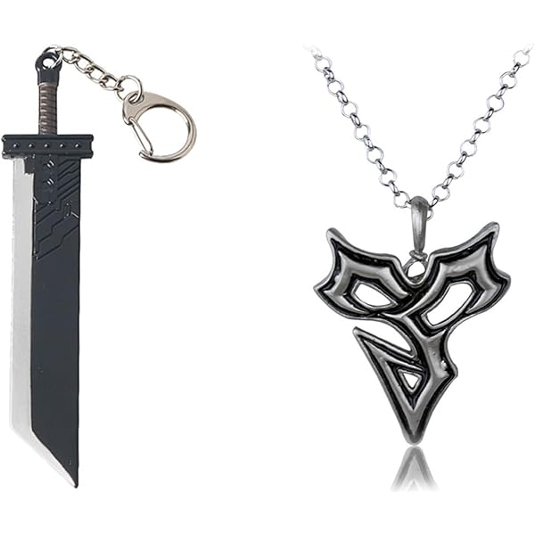 Amazon.com: 4 Inch Final Fantasy VII 7 Crisis Core Metal Key