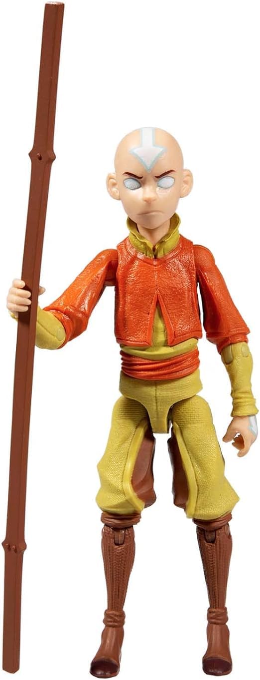 McFarlane Toys, Avatar the Last Airbender 5-inch Aang Action Figure, Collectible Figure for Children Ages 6+