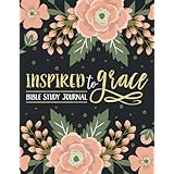 Inspired To Grace Bible Study Journal: Coloring Edition: 3-Month Christian Journal