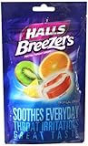 Halls Cough Drops Breezers Tropical Chill 25 Ct (pack of 12)