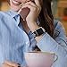 R-fun Band Compatible with Apple Watch 42/44mm Women and Men, Soft Silicone Replacement Wristband for Apple iWatch Series 4, Series 3, Series 2, Series 1, Sport, Edition(Red/Black+Blue/Write)
