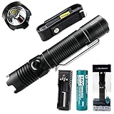 Olight M1X Striker 1000 Lumens Cree Xm-l2 LED Flashlight With Attack Head With 3400mAh Battery and Battery charger and SKYBEN Holster