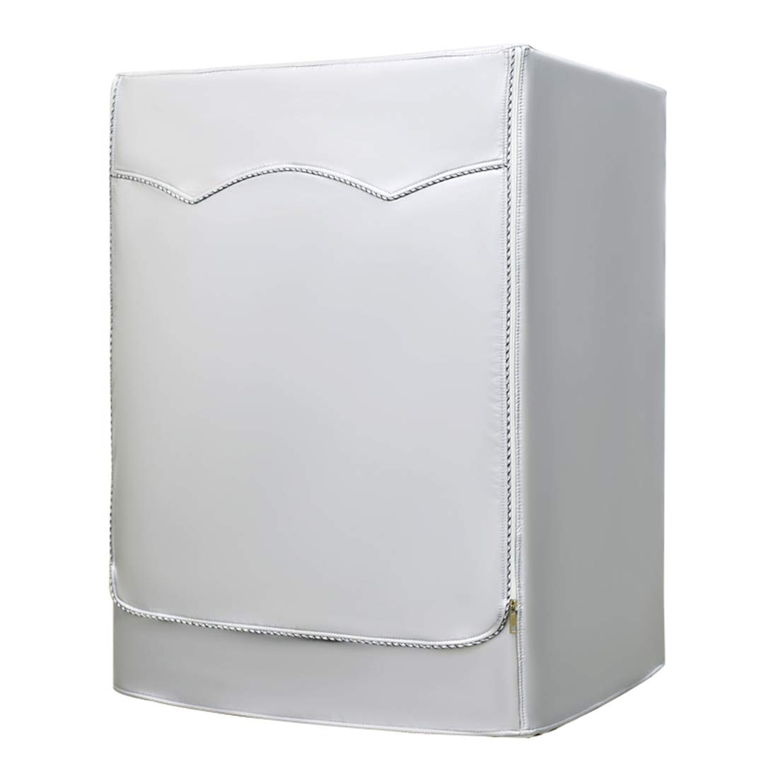 AKEfit Washing Machine Cover For Front Load Washer&Dryer Waterproof Silver 23'W×25'D×33'H