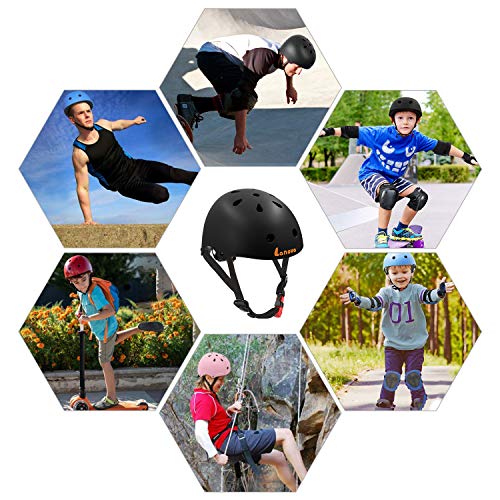 Lanova Toddler Helmet Kids Knee Pads for 28 Years Toddler Youth Bike