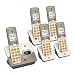 AT&T EL52513 5-Handset Expandable Cordless Phone with Answering System & XL Backlit Keys