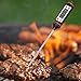 Cooking Thermometer, Fosmon Digital Meat Thermometer Instant Read with Long Stainless Steel Probe & LCD Screen for Food, Meat, Kitchen, BBQ, Grill, Liquid, Oil