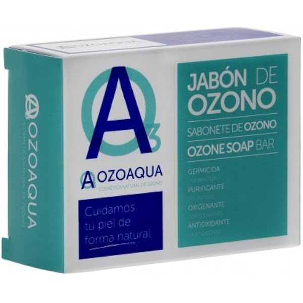 Ozoaqua TP-8437015476056 Pastilla Jabon de Ozono 100 g: Amazon.es: Belleza
