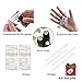 Essential Oil Carrying Organizer Storage Case (Carry Handle On Top) Holds 48-68 Small Bottle Box/Roller Bottles for 5ml 10ml 15ml 20ml 30ml /1oz with Free Writable Labels Opener