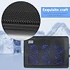 yidenguk-Laptop-Cooling-Pad-Adjustable-Angle-Ultra-Quiet-Gaming-Laptop-Cooler-Stand-with-6-Fans-Blue-Led-Lights-2-USB-Ports-Suitable-for-12-154-Inches-Laptop-Notebook yidenguk Laptop Cooling Pad, Adjustable Angle Ultra Quiet Gaming Laptop Cooler Stand with 6 Fans, Blue Led Lights, 2 USB…