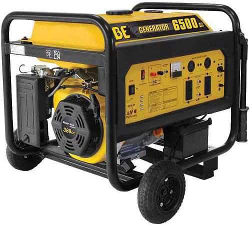 BE Pressure BE-6500ERUSC 6500 Watt Generator, 13 HP, 6500W