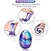 LAWOHO Galaxy Slime Easter Egg Silly Putty for Stress Relief Sludge Toys Slime for Kids Adult Easter Gifts-Perfect Slime Party Favors and Easter Basket Stuffers Slime Kits Loot Bag Fillers 3Pack 6 OZ