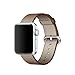 i-Liu Watch Band,38mm Woven Nylon Strap Replacement Nylon Band for Apple Watch Series 1 Series 2 (Coffee/Caramel)
