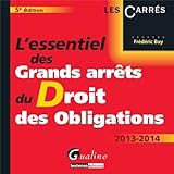 L' essentiel des grands arrets du droit des obligations, 5eme edition by 