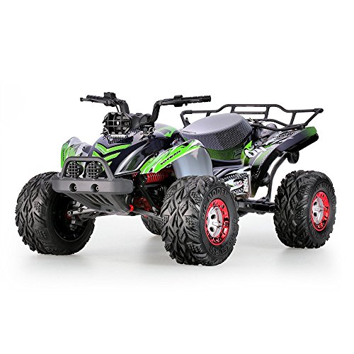 EGE 4WD 1/12 Scale 2.4G Buggy High Speed Off-road Remote Control Truck Off-Road Mountain Bike Beach Motorcycle -Green