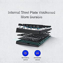RK ROYAL KLUDGE RK987 Mechanical Keyboard 87 Keys