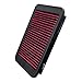 Upgr8 U8701-3907 Hd PRO OEM Replacement High Performance Drop-in Panel Air Filter … (Red)