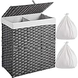 Greenstell Laundry Hamper with 2 Removable Liner