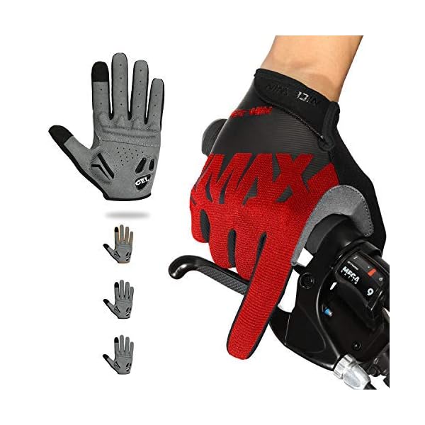 €21.99 NICEWIN Guanti da Ciclismo per Uomo Dito Pieno, Tessuto Traspirante  in Tessuto Scamosciato Resistente agli Urti… - bikewebshop.it