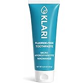 Hydroxyapatite Toothpaste (Micro, Not Nano) – KLARI 7.5% Micro Hydroxyapatite + Niacinamide (B3) | Fluoride-Free & SLS-Free | Light Mint | 4.23 oz