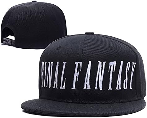 XINMEN Final Fantasy Wordmark Logo Adjustable Snapback Caps Embroidery Hats