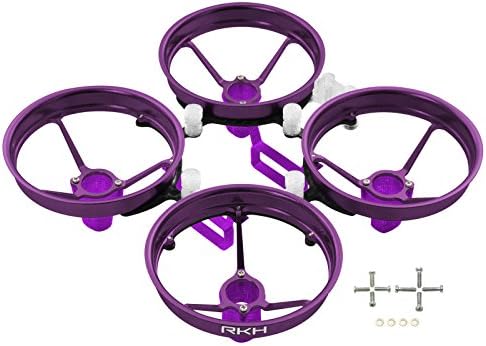 Rakonheli CNC AL Carbon Upgrade Kit (8mm Motor) (Purple) - Blade Inductrix FPV Plus
