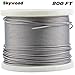 800 Ft Cable Railing 1/8 inch Marine Grade T316 Stainless Steel Wire Rope for Cable Railing Kit Hardware.