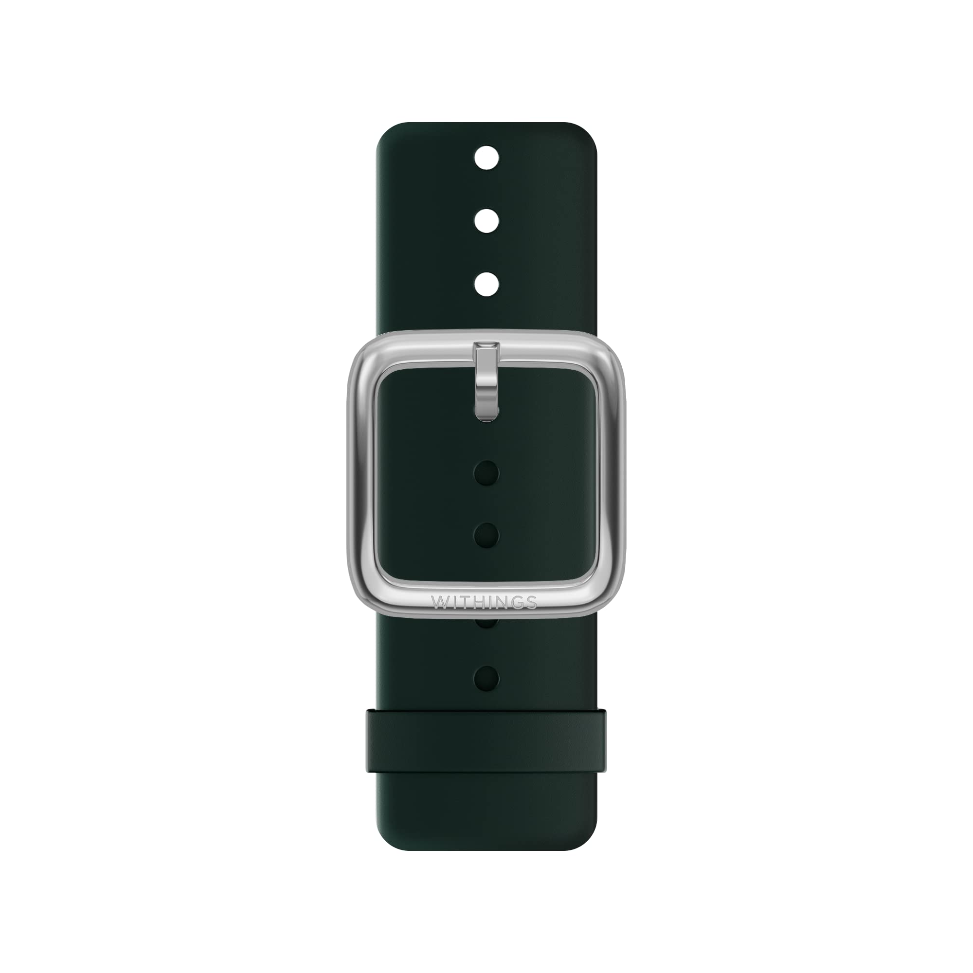Withings Premium Sport Fluoroelastomer Wristband for ScanWatch, Steel HR, HR Sport, Move ECG, Move