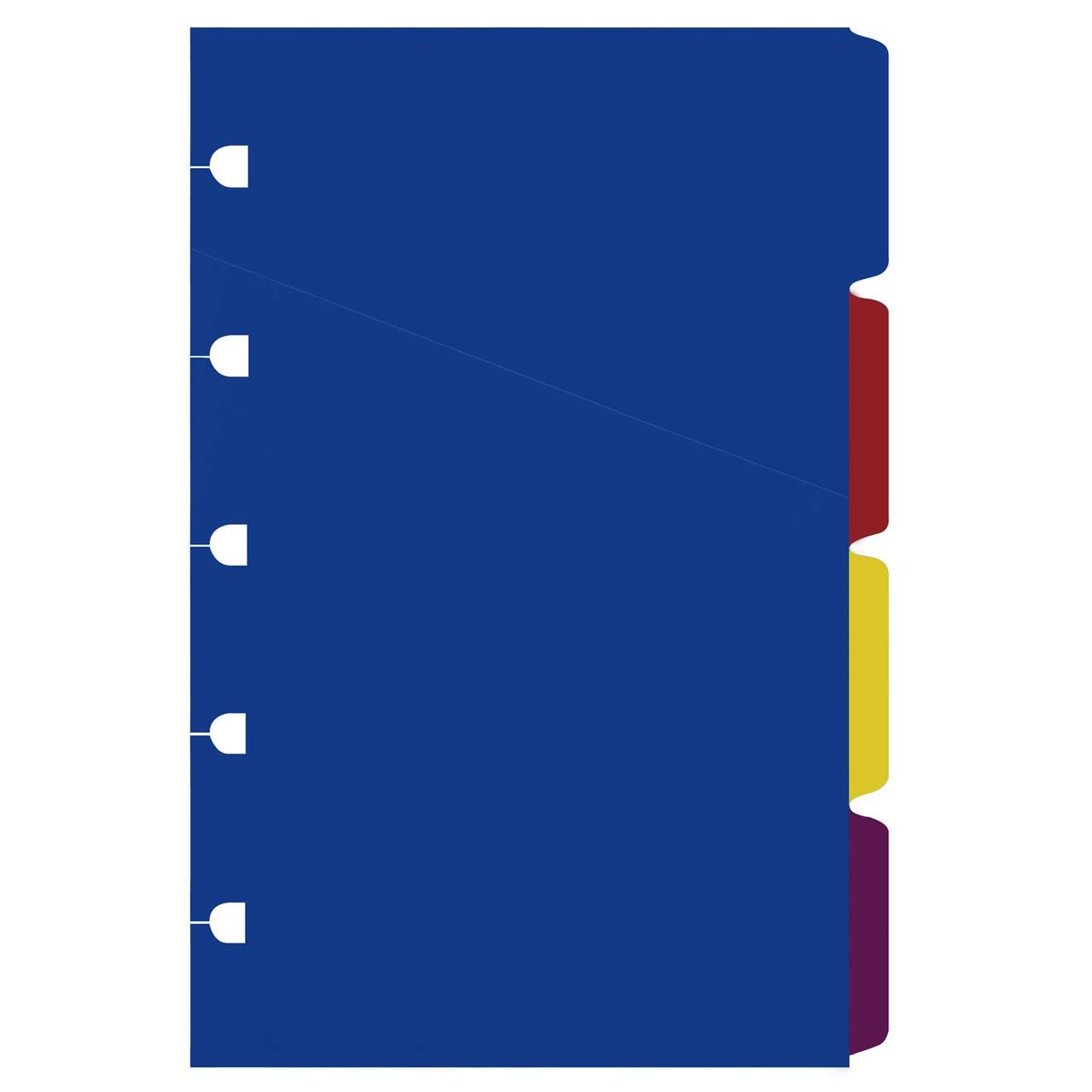 Filofax Index for Pocket Notebook (Not Organiser) Coloured